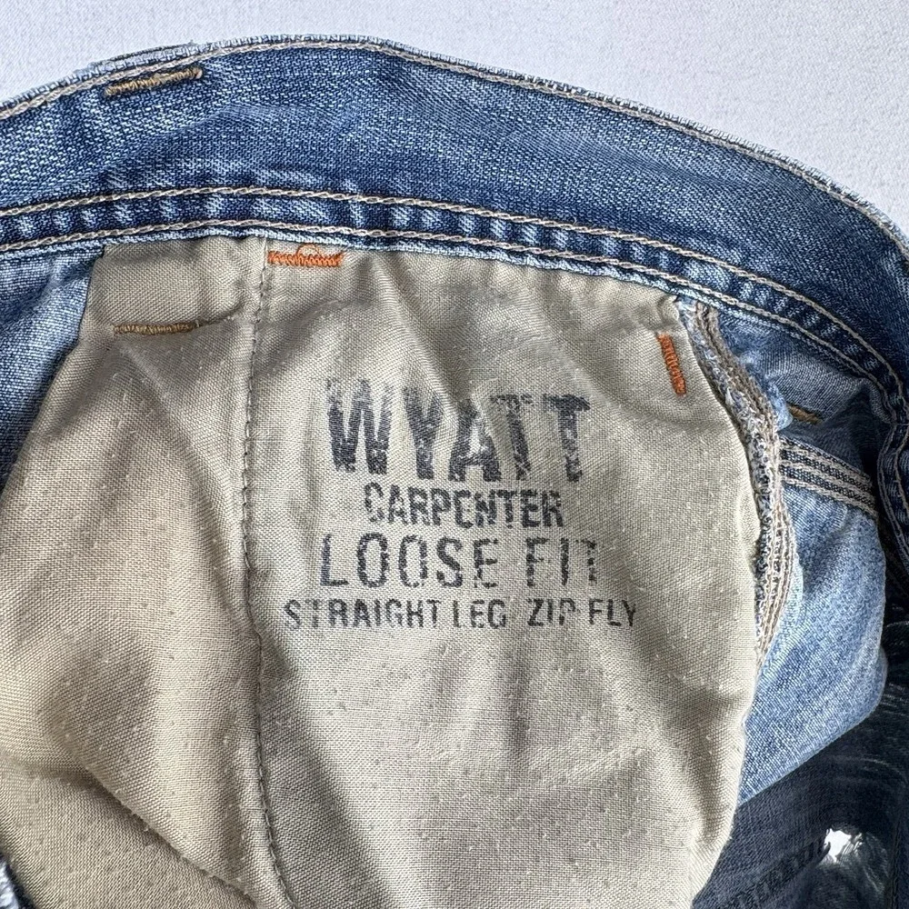 Vintage Ralph Lauren Polo Jeans Co Distressed Wyatt Carpenter Pants Mens 36x32